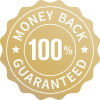 100% money-back guarantee